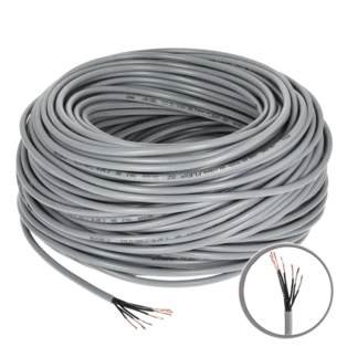 PVC control cable 7 x 0,5 mm&sup2; without protective conductor