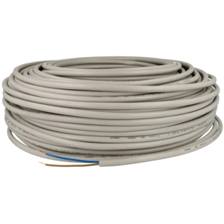 PVC-mantelkabel 2 x 1,5 mm&sup2;  NYM-O