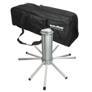 Unwinding tool Clou for empty tubes and cable coils