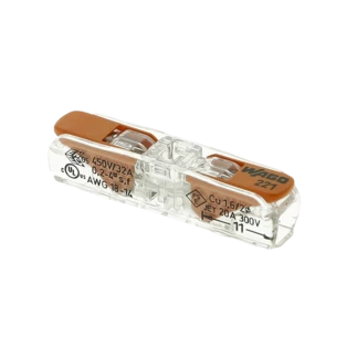 Durchgangsverbinder Serie 221 f&uuml;r Leiter 0,2 - 4,0 mm&sup2;