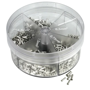 Assortiment d'embouts de c&acirc;ble C 0,50 - 2,50 mm&sup2;