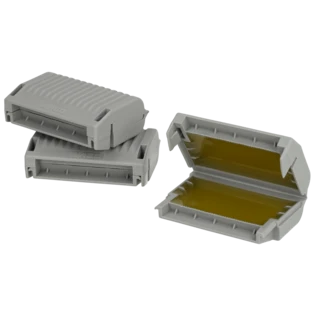 Gel box for splicing connectors