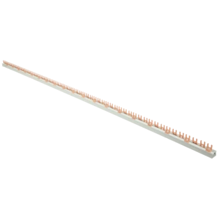 Verbindungsschienenblock T-Ausf&uuml;hrung &Oslash; 10 mm&sup2; 1000 mm 3-polig