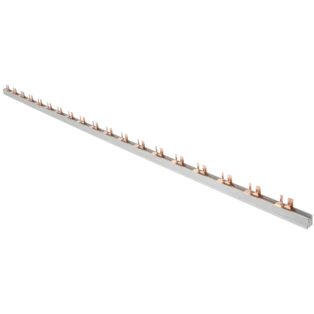 Verbindungsschienenblock L-Ausf&uuml;hrung &Oslash; 10 mm&sup2; 1000 mm 3-polig