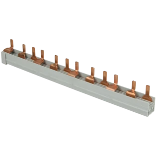 Verbindungsschienenblock L-Ausf&uuml;hrung &Oslash; 16 mm&sup2; 210 mm 3-polig