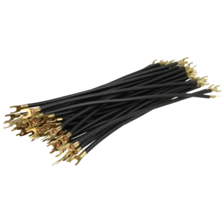 Wiring bridge set &Oslash; 6 mm&sup2; both ends forked cable lug