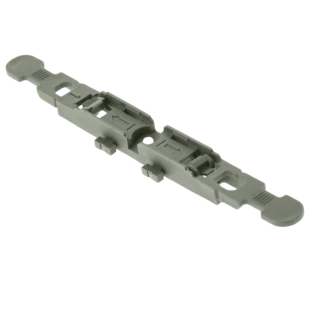 Adaptateur de fixation avec d&eacute;charge de traction pour 1 connecteur