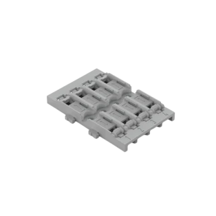 Schraub-Befestigungsadapter ohne Zugentlastung f&uuml;r 4 Verbinder