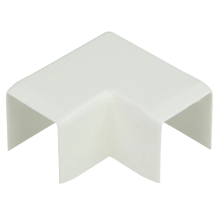 Angle plat 90&deg; pour goulotte d&acute;installation 18 x 17,5 mm