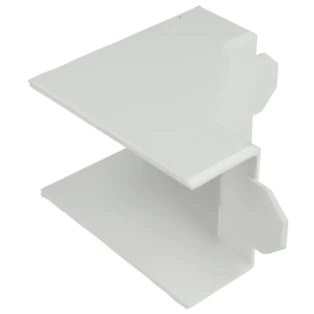 Angle int&eacute;rieur &agrave; 90&deg; pour goulotte 40 x 62 mm