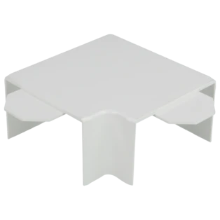 90&deg; vlakke hoek voor installatiekanaal 40 x 62 mm