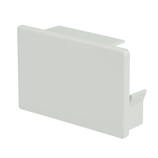 Embout pour goulotte d'installation 40 x 62 mm