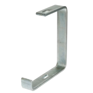 Open suspension bracket for cable tray with 300 mm width