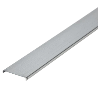 Deckel f&uuml;r Kabelbahn 100 mm ungelocht verzinkt