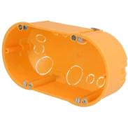Dubbele holle wand verbindingdoos &Oslash; 68 mm x 50 mm