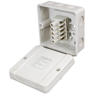 Kabelabzweigkasten mit Klemme  