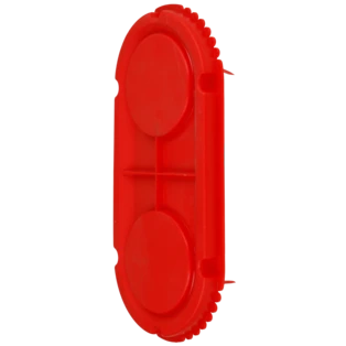 Signal-Deckel f&uuml;r Doppeldose 