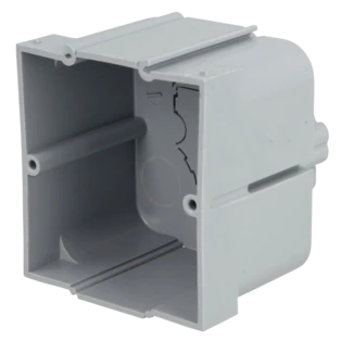 Scatola a incasso combinata 68 x 70 mm per l'isolamento esterno