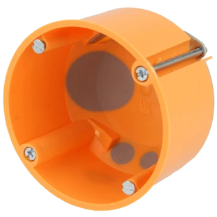 Cavity wall socket box wind-tight 68 x 61 mm