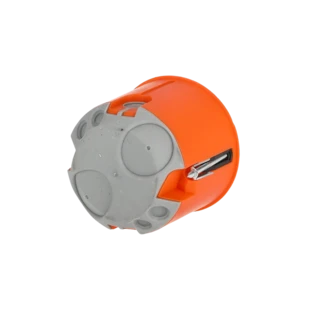 Scatola di giunzione per apparecchi a parete a tenuta d'aria