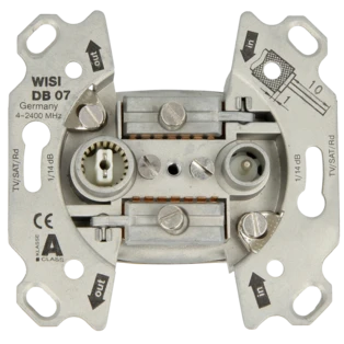 Prise de passage universelle 14dB 5-2400 MHz, DB07