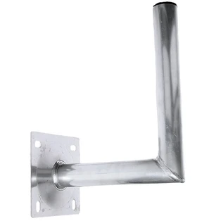 Support mural 50 mm &Oslash; x 300 mm x 360 mm plaque de base 175 x 175 mm