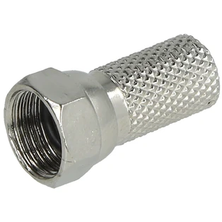 Type F coaxial cable connector &Oslash; 6.8 mm