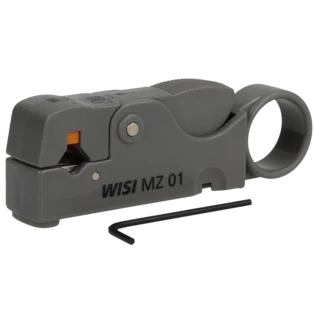 Coax stripper adjustable cable diameter