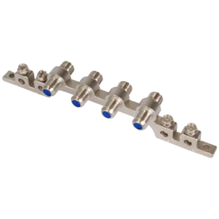 Potentialausgleichs-Block 4-fach 