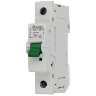 Miniature circuit breaker 16 A B characteristic 1-pole 10 kA