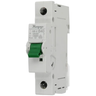 Miniature circuit breaker 40 A B characteristic 1-pole 10 kA