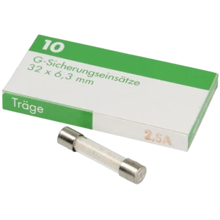 fusibile per correnti deboli lento 2,5A 250V