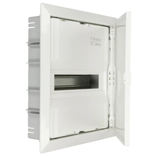 Unterputz Kleinverteiler mit Schraubklemmen 12 + 2 Module