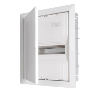 Small hollow-wall distribution board 12+2 module slots