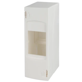 Opbouw-verdelerbehuizing 1 x 2 TE