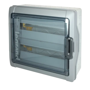 Distributore ambiente umido Legrand Plexo&sup3; 2 righe, 36 moduli, IP65, IK09