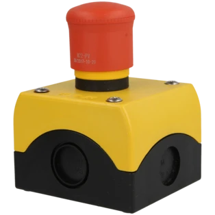 Bouton d'arr&ecirc;t d'urgence