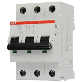 Installatie-automaat 3-polig 16A, B-karakteristiek