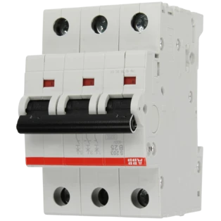 Beveiligingsschakelaar 3-polig 25A B-karakteristiek 