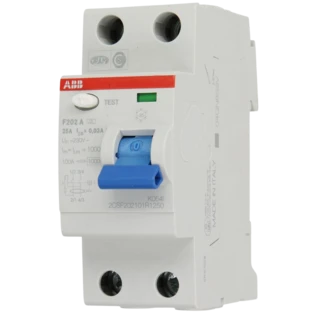 2-poliger FI-Schutzschalter 25A/30 mA