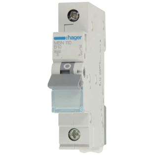 Miniature circuit breaker single-pole 10A B-characteristic 
