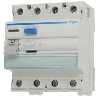 4-pole residual-current circuit breaker 40A/30 mA