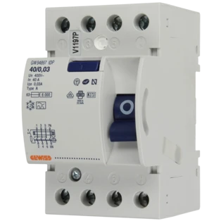 Residual current circuit breaker 40A | 0.03A
