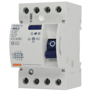 Residual current circuit breaker 40A | 0.3A