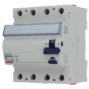 Aardlekschakelaar 63A | 0,3A