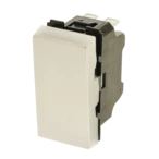Mosaic schakelaar, 1-module 250V~ 6A contact met wip wit