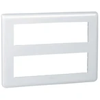 Mosaic afdekraam, wit, 2x8 modules voor gebruik met 080266