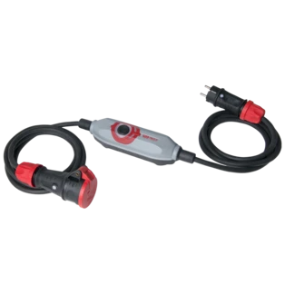 Sicherheitsleitung mit Personenschutzschalter PRCD-S+