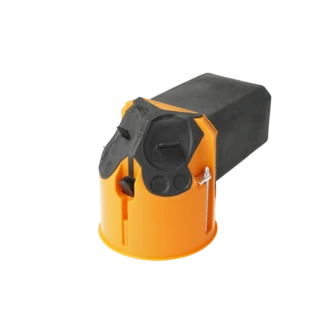 Airtight electronics box with flexible tunnel 68 mm