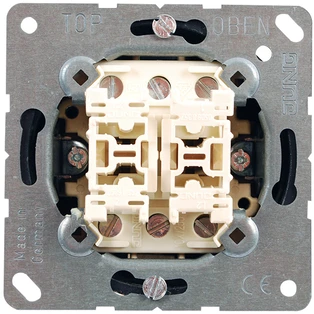 Jung double changeover switch - conceale 509U